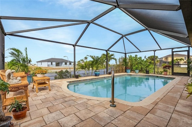26 NW 29th Pl, Cape Coral, FL 33993 - pool featuring a patio area and glass enclosure