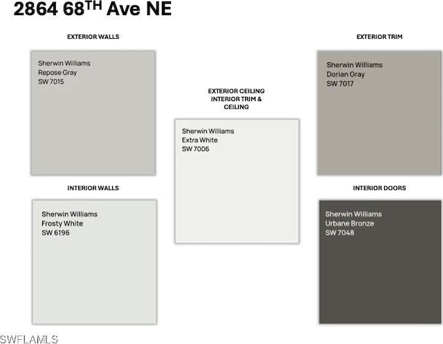 2864 68th Ave NE, Naples, FL 34120 - view of property floor plan