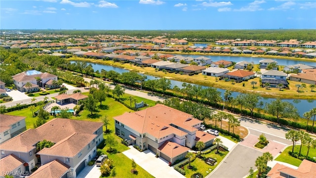 12000 Santaluz Dr Unit 202, Fort Myers, FL 33913 - birds eye view of property featuring a residential view and a water view