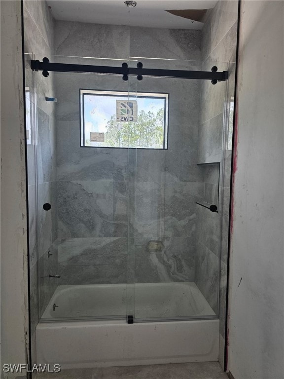 2481 24th Ave NE, Naples, FL 34120 - full bath with shower / bath combination with glass door