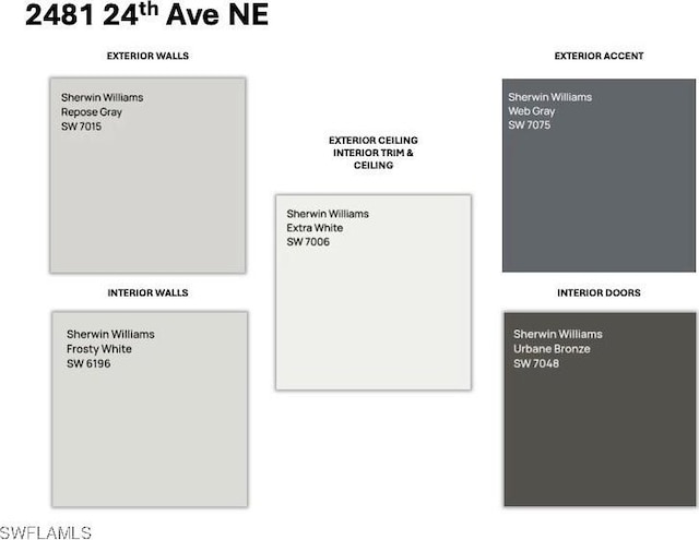 2481 24th Ave NE, Naples, FL 34120 - view of floor plan / room layout