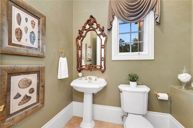 1716 Venezia Way, Naples, FL 34105 - half bathroom with toilet