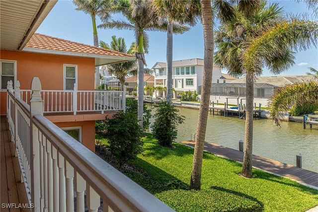 419 Pine Ave, Naples, FL 34108 - water view featuring a residential view