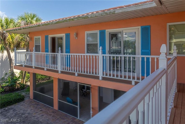 419 Pine Ave, Naples, FL 34108 - back of property featuring stucco siding