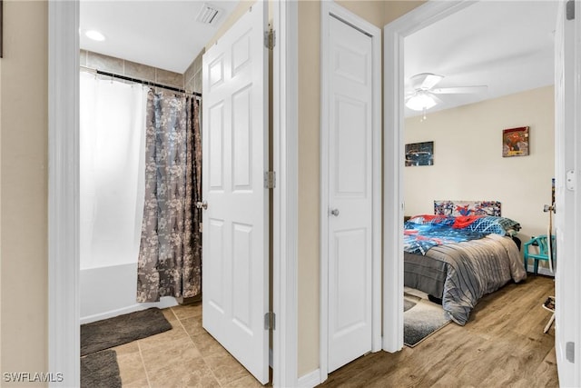 1938 Lillie St, Fort Myers, FL 33916 - hallway featuring baseboards