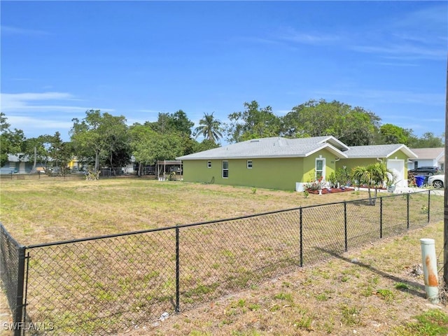 1938 Lillie St, Fort Myers, FL 33916 - view of yard with an attached garage