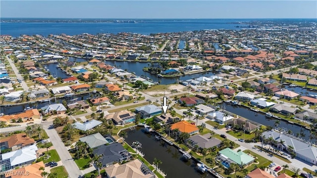 211 Lido Dr, Punta Gorda, FL 33950 - bird's eye view with a residential view and a water view