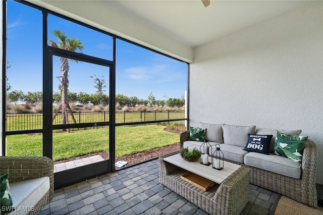 44372 Panther Dr, Punta Gorda, FL 33982 - sunroom with an outdoor living space