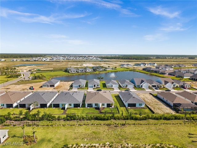 44372 Panther Dr, Punta Gorda, FL 33982 - drone / aerial view featuring a residential view and a water view