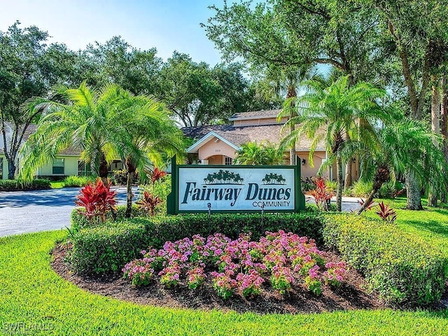 25431 Fairway Dunes Ct, Bonita Springs, FL 34135 - view of community sign
