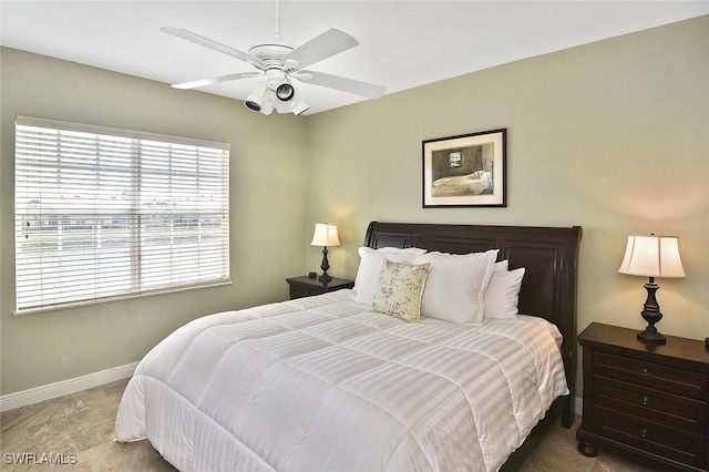 5600 Chelsey Ln Unit 201, Fort Myers, FL 33912 - bedroom with baseboards and a ceiling fan