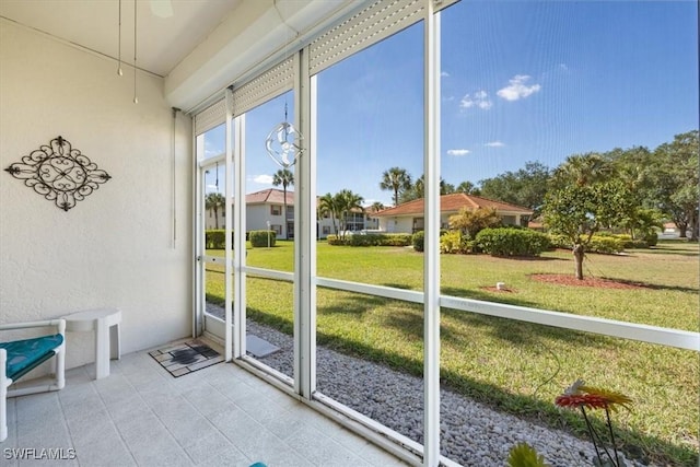 721 Mardel Dr Unit 602, Naples, FL 34104 - view of unfurnished sunroom