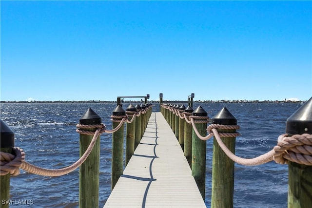 8451 Casa Del Rio Ln, Fort Myers, FL 33919 - dock area with a water view