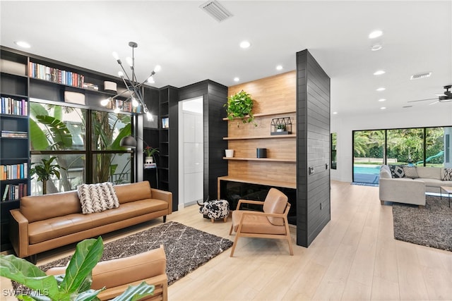 4045 Nova Ln, Naples, FL 34119 - living area featuring recessed lighting and visible vents