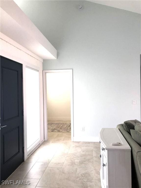 411 SW 34th Ter, Cape Coral, FL 33914 - entrance foyer with baseboards
