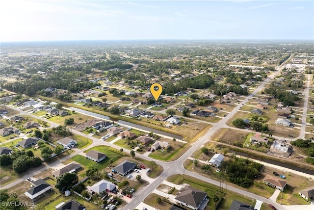 5327 Beauty St, Lehigh Acres, FL 33971 - drone / aerial view with a residential view