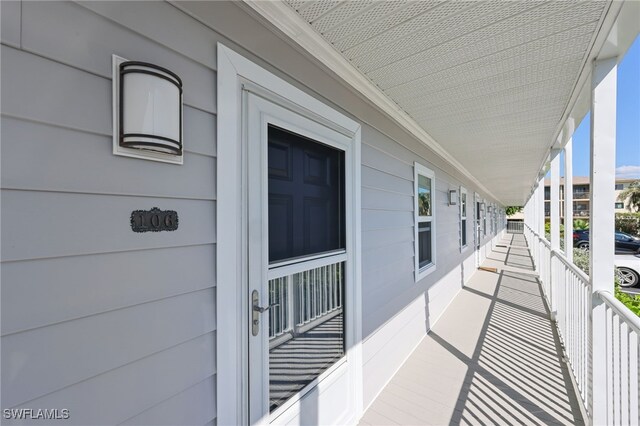 829 W Elkcam Cir Unit 2-106, Marco Island, FL 34145 - view of balcony