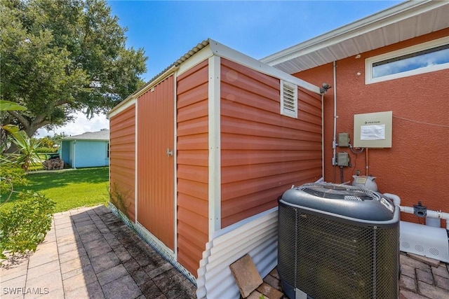18510 Ellen Ave, Port Charlotte, FL 33948 - view of outbuilding featuring central air condition unit