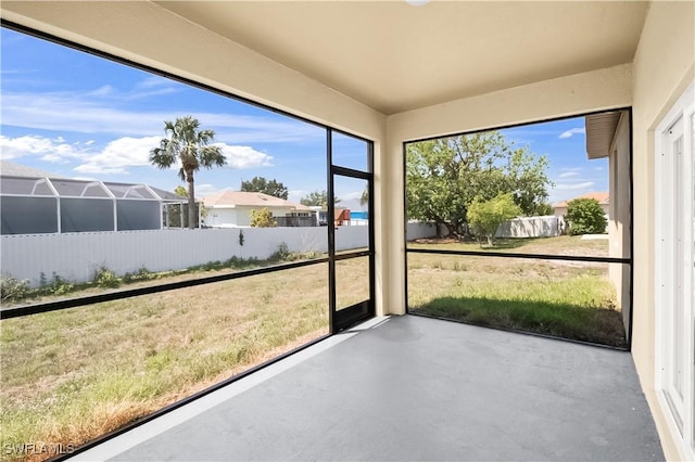4911 Bywood St, Lehigh Acres, FL 33971 - view of unfurnished sunroom