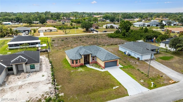 4909 Berryman St, Lehigh Acres, FL 33971 - aerial view with a residential view
