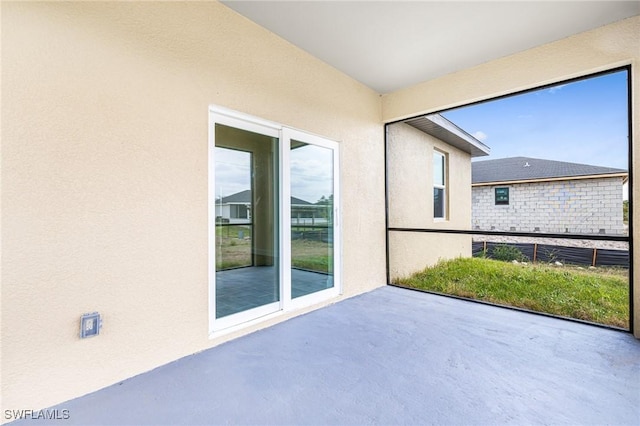 4909 Berryman St, Lehigh Acres, FL 33971 - view of unfurnished sunroom