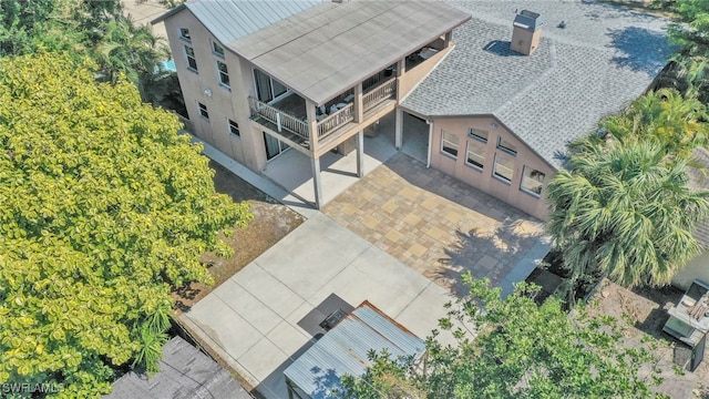 bird's eye view