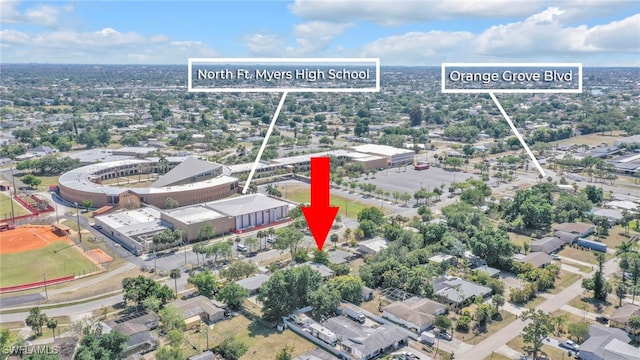aerial view
