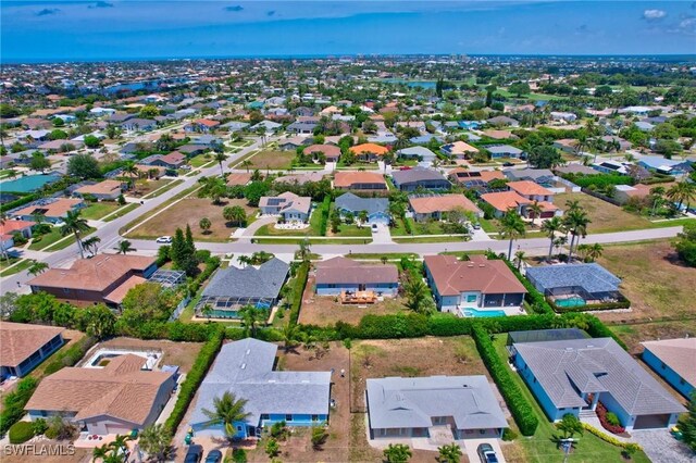 1357 Merrimac Ave, Marco Island, FL 34145 - aerial view featuring a residential view