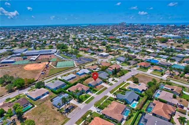 1357 Merrimac Ave, Marco Island, FL 34145 - aerial view featuring a residential view