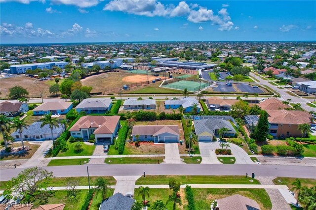 1357 Merrimac Ave, Marco Island, FL 34145 - aerial view with a residential view