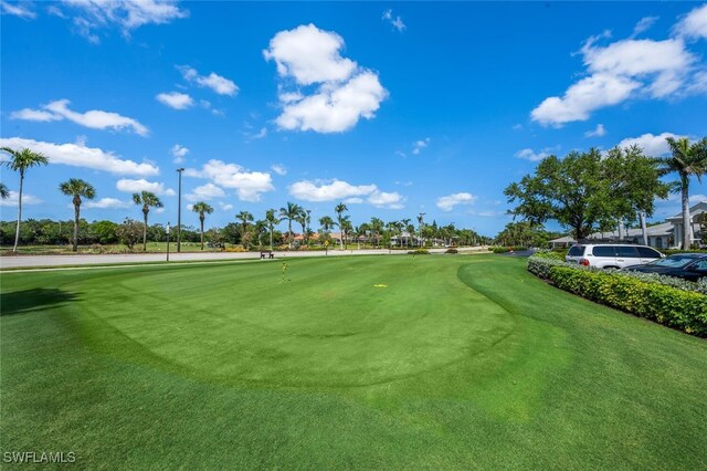 317 Harvard Ln, Naples, FL 34104 - view of property's community with golf course view and an area to practice putting