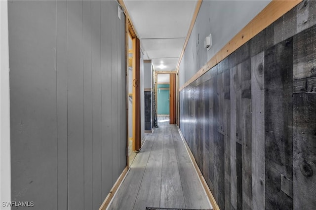 268 Mamie St, Chokoloskee, FL 34138 - hallway with hardwood / wood-style floors