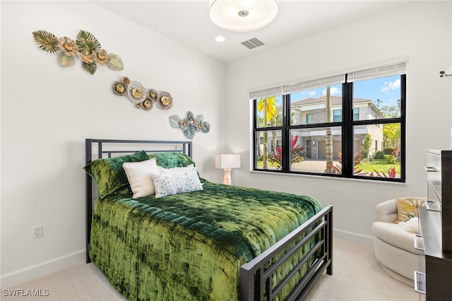 20321 Fair Oak Ln, Estero, FL 33928 - carpeted bedroom with baseboards and visible vents