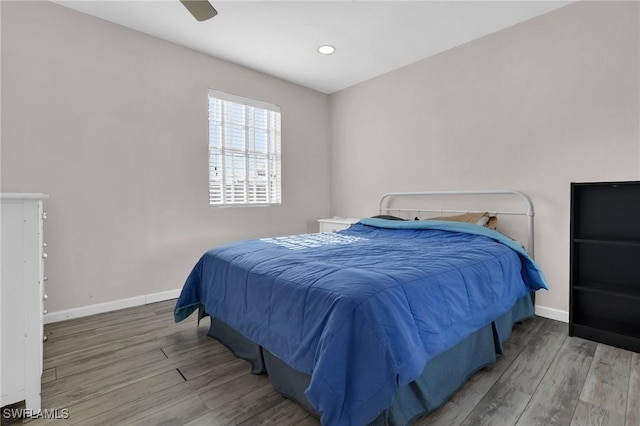 264 Mamie St, Chokoloskee, FL 34138 - bedroom featuring recessed lighting, wood finished floors, and baseboards