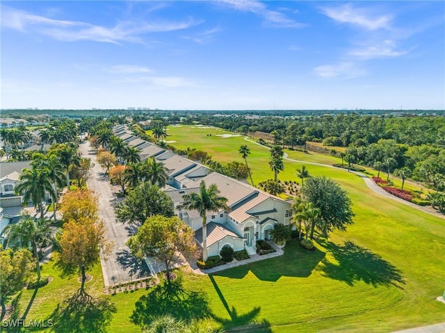 6095 Pinnacle Ln Unit 1304, Naples, FL 34110 - bird's eye view with view of golf course