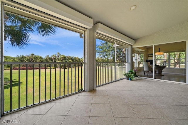 6095 Pinnacle Ln Unit 1304, Naples, FL 34110 - view of unfurnished sunroom