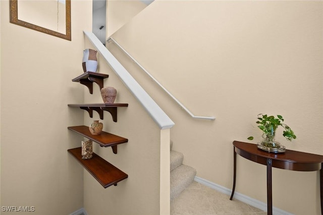 6095 Pinnacle Ln Unit 1304, Naples, FL 34110 - stairs with baseboards
