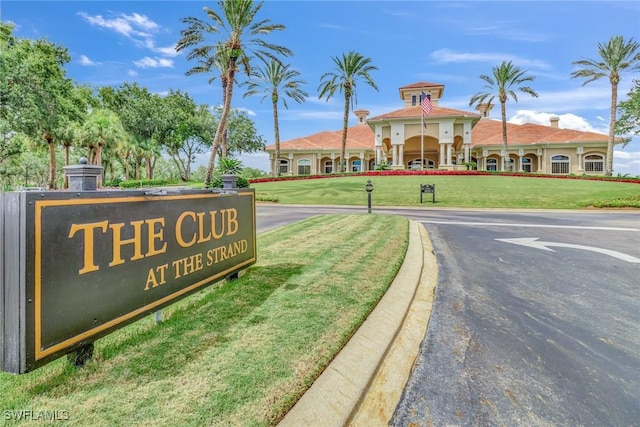 6095 Pinnacle Ln Unit 1304, Naples, FL 34110 - community / neighborhood sign with a yard