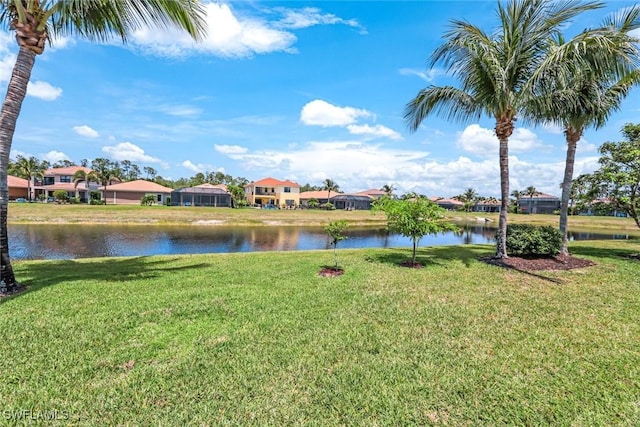 water view featuring a residential view
