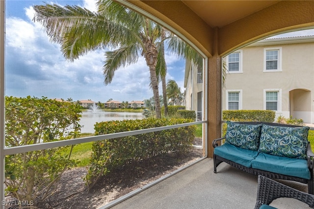18276 Creekside Preserve Loop Unit 102, Fort Myers, FL 33908 - balcony with a water view