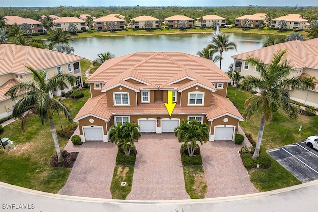 18276 Creekside Preserve Loop Unit 102, Fort Myers, FL 33908 - aerial view of residential area featuring a large body of water