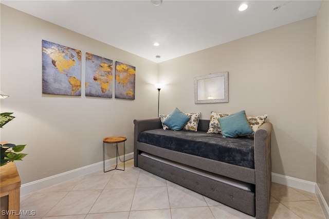 18276 Creekside Preserve Loop Unit 102, Fort Myers, FL 33908 - bedroom featuring light tile patterned floors and recessed lighting
