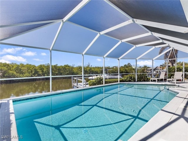 14701 Eden St, Fort Myers, FL 33908 - outdoor pool featuring a water view