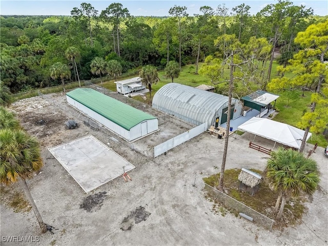 2920 24th Ave SE, Naples, FL 34117 - aerial view featuring a forest view