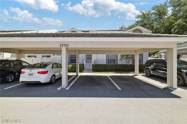 3770 Fieldstone Blvd Unit 1508, Naples, FL 34109 - view of covered parking lot