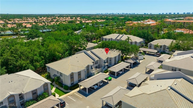 3770 Fieldstone Blvd Unit 1508, Naples, FL 34109 - bird's eye view with a residential view