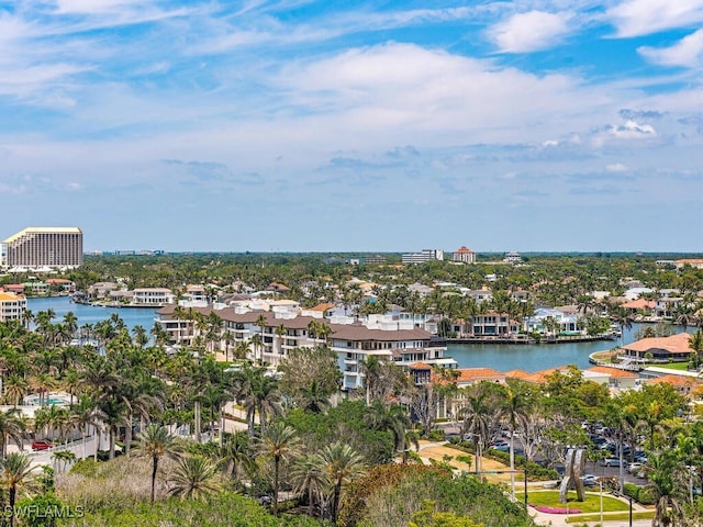 property view of water