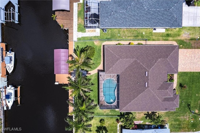 drone / aerial view