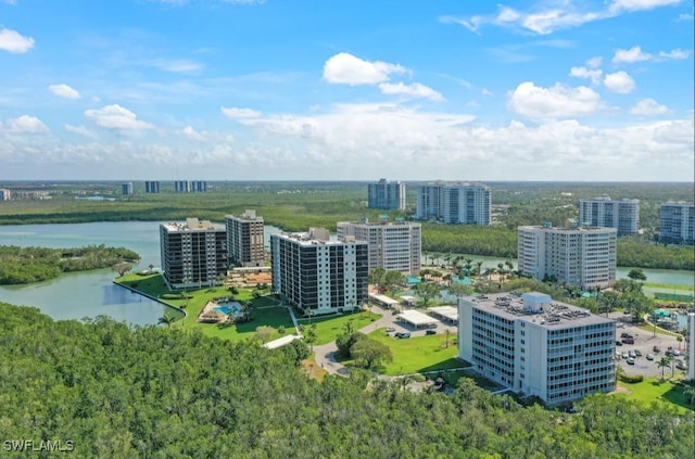 5 Bluebill Ave Unit 812, Naples, FL 34108 - bird's eye view with a water view