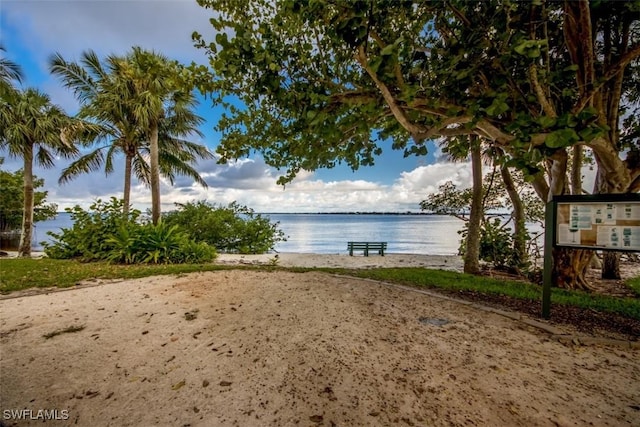property view of water